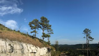 Drone footage - Calico Rock, AR Trip