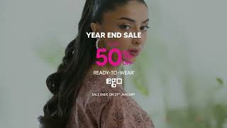 FLAT 50% OFF on Ready To Wear