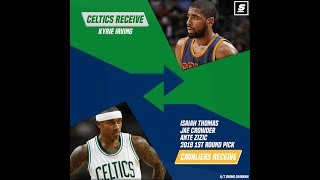Cavs and Celtics completes traded Thomas and Irving involved