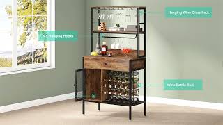 Tribesigns Wine Rack, 64\