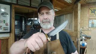 Knife Making | Based On A Randall Yukon Skinner #bladesmith