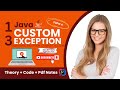 Mastering Custom Exception Handling in Java: Best Practices Unveiled
