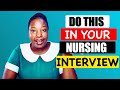Smart Ways to Tackle Nursing Interview Questions