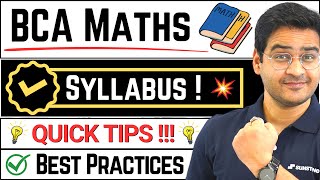 💥BCA Maths Hoga Easy🤩 BCA Maths Full Syllabus, Tips, Exam Prep! #BCA #BCAMaths #BCASyllabus #viral
