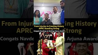 🥺 Navdeep Singh को मिला Arjuna Award. APRC Patient #arjunaward #navdeepsingh #physiotherapy #javelin