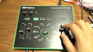 Roland AIRA VT-3 ボイストランスフォーマー, ヴォコーダー, ロボットボイス搭載のUSBオーディオインターフェイス