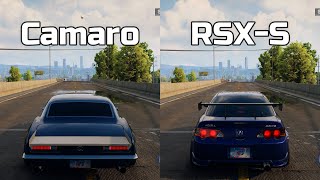 NFS Unbound: Chevrolet Camaro SS vs Acura RSX-S - WHICH IS FASTEST (Drag Race)