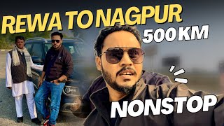 REWA TO NAGPUR NONSTOP 500km || Best Travell Partner💥 NonStop Trip With PAPA #trip #dad