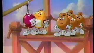 Peanut Butter M\u0026M's Debut Commercial - Chocolate Camp - 1992