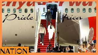 President Ruto and First Lady Rachel arrive in Beijing for China-Africa Cooperation Summit