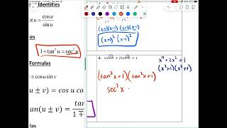 4.1 Day 2 Video Notes - Simplifying Trig Expressions