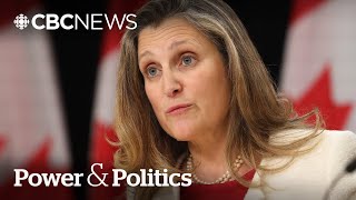 Former deputy PM Chrystia Freeland confirms she's running for Liberal leadership