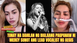 Tunay na Dahilan ng Biglaang Pagpanaw ni Mercy Sunot ang Lead Vocalist ng Aegis