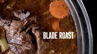 Cooking Game: Bone-in Blade Roast with Root Vegetables