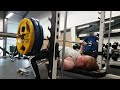 130kg 287lb bench press 17 year old @81kg bodyweight