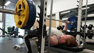 130KG (287LB) Bench Press - 17 Year Old @81kg Bodyweight