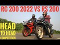 Ktm Rc 200 2022 vs Pulsar Rs 200 bs6 || Drag race ||