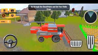 Real Tractor Driving Simulator | Grand Farming Simulator Gameplay - Android Gameplay #2
