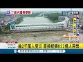 三峽大壩位移滲流變形 2號洪水入庫大壩超級洩洪長江支流吃不消 逾