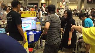 Maker Faire Tokyo 2018 デッキブラシでカーリング（Hands-On 部）