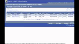 Access Your Attendance through WebAdvisor