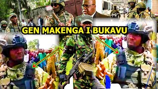 VIDEO IDASANZWE🚨GEN. MAKENGA I BUKAVU AVUZE IJAMBO RY'AMATEKA/INTAMBARA IBAYE NSHYA/AMAKURU AGEZWEHO