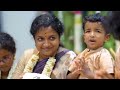 actor sivakarthikeyan third baby naming ceremony video