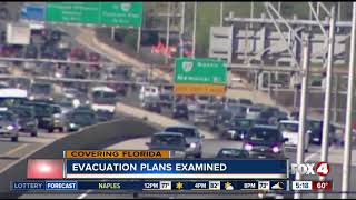 Florida officials defend massive evacuation traffic plans