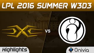 SS vs IG Highlights Game 1 Tencent LPL Summer 2016 W3D3 Snake vs Invictus