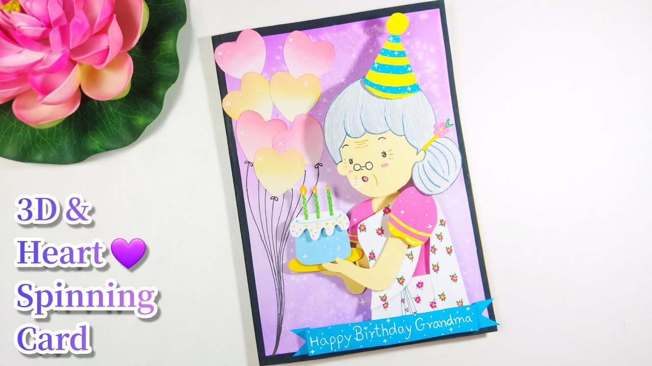 Birthday Cards Grandma Birthday Card Card Happy Birthday Granny Gran ...