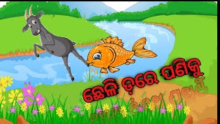 ଛେଳି ଡ଼ରେ ପାଣିକୁ , The goat afraids water story