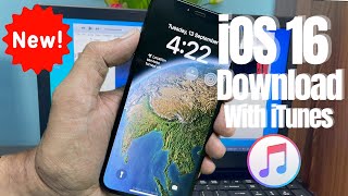 How to Download and install iOS 16 via iTunes