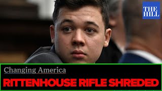 Kyle Rittenhouse’s Rifle Shredded Into Metal Chips By State Of Wisconsin