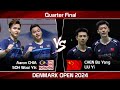 Aaron CHIA /SOH Wooi Yik vs CHEN Bo Yang /LIU Yi | Denmark Open 2024 Badminton