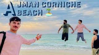 Exploring the Ajman beach | Hum Jannat Jesi Jaga Par Jaa Rahe Hain 😍| NextTrip Ki Planning Ho Gai❤️