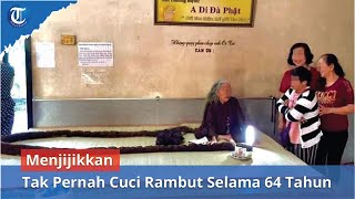 Menjijikkan, Nenek 83 Tahun Tak Pernah Cuci Rambut Selama 64 Tahun