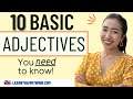 10 BASIC THAI ADJECTIVES | #Thaiforbeginners