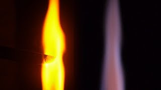 Flame Test. Experiment. How to Distinguish Sodium Chloride from Potassium Chloride. NaCl - KCl