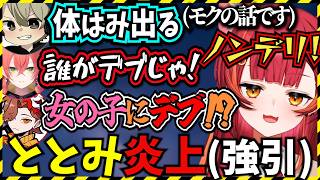 普通に会話していたら勝手にノンデリに仕立て上げられた上に炎上させかけられるととみっくすw【ぶいすぽっ！/猫汰つな/ありさか/絲依とい/獅子堂あかり/にじさんじ/ネオポルテ/cr/valorant】