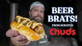 Beer Brats For The 4th of July! | Chuds BBQ