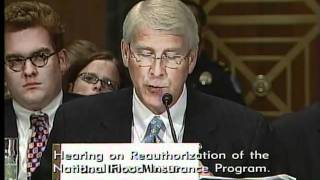 Senator Wicker Urges Congress to Reform the National Flood Insurance Program