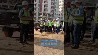 How to construction site inspection by chinese team.