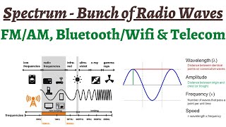 What is Spectrum \u0026 why it is allocated - Role of different frequency bands of Radio Waves around us