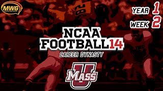 MWG -- NCAA Football 14 -- Career Dynasty -- Year 1, Week 2
