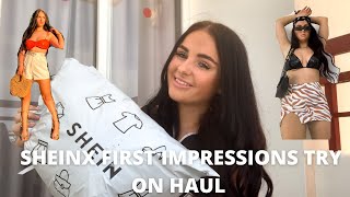 SHEINX DESIGNERS COLLECTION HAUL- FIRST IMPRESSIONS \u0026 TRY ON HAUL {FAITHINFASHION} AD