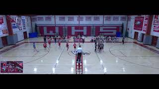 Wolcott High School vs Naugatuck Girls' Varsity Volleyball