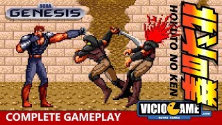 🎮 Hokuto no Ken (Mega Drive) Complete Gameplay