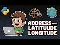 Python 3 Reverse Geocoding Script to Convert Latitude & Longitude to Location Using geopy Library