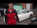 s15シルビアの足回り交換　blitz車高調取り付け　【やっすーのシルビア日記】