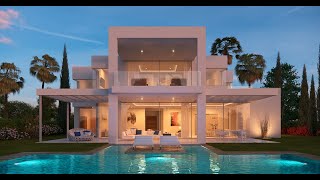 Moderne Luxusvilla in Los Monteros Santa Clara Golf Marbella Lifestyle Club La Cabane Costa del Sol